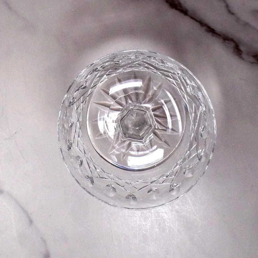 Vintage Waterford Crystal Lismore Champagne Coupe / Tall Sherbet Glass